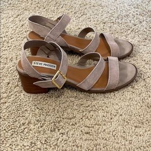 Steve Madden block heel sandal